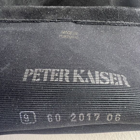 Peter Kaiser Black Suede Stretch Heeled Tall Pull On Boots UK 6.5 US 9 - Picture 11 of 16